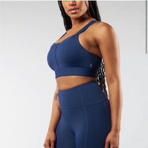 BuffBunny Blue Sports Bra